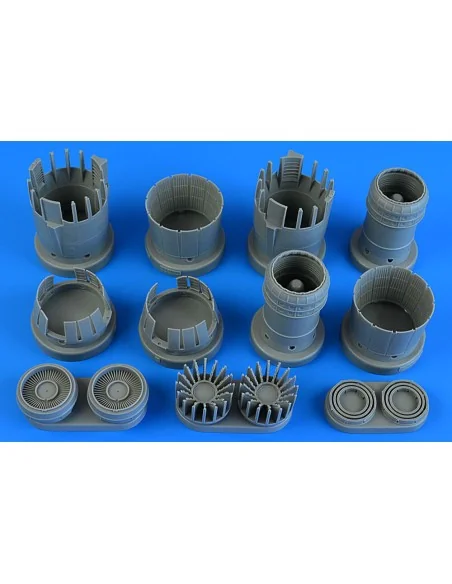 [NO_DESC] SR-71A Blackbird exhaust nozzles - opened for REVELL, 1/4...