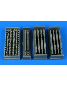 Su-25 Frogfoot wing pylons - early version, 1/48 - Aires 4901