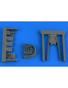 A-10A/C Thunderbolt II cabin frame für ACADEMY, 1/48 - Aires 4915