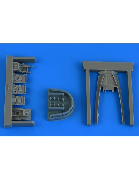 A-10A/C Thunderbolt II cabin frame für ACADEMY, 1/48 - Aires 4915