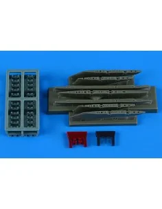 F-5E Tiger II pylons & missile launchers für AFV CLUB, 1/48 - Aires...