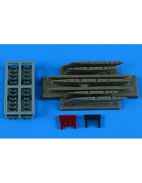 F-5E Tiger II pylons & missile launchers für AFV CLUB, 1/48 - Aires...