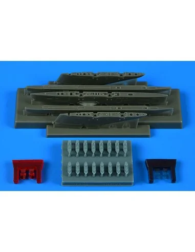 RF-5E Tiger II pylons & missile launchers für AFV CLUB, 1/48 - Aire...