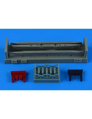 F-5F/N Tiger II pylons & missile launchers, 1/48 - Aires 4923