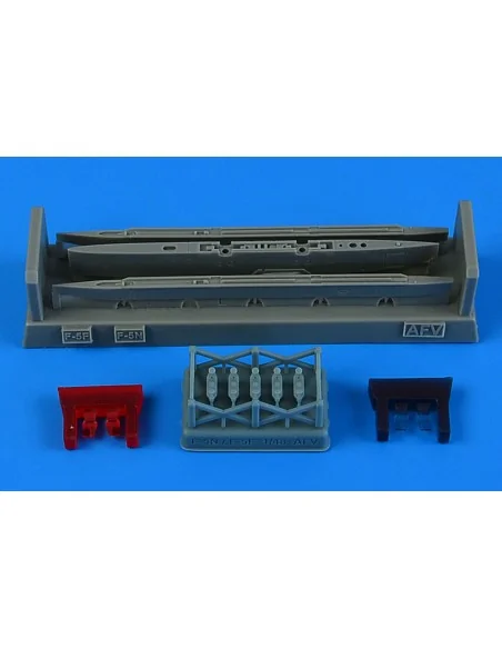 F-5F/N Tiger II pylons & missile launchers, 1/48 - Aires 4923