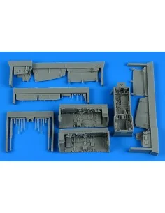 Sepecat Jaguar GR.1/GR.1a wheel bay for Airfix, 1/48 - Aires 4934