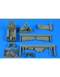 Sepecat Jaguar GR.1A cockpit set for Airfix, 1/48 - Aires 4938
