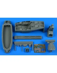 F-22A Raptor cockpit set for Academy, 1/48 - Aires 4942