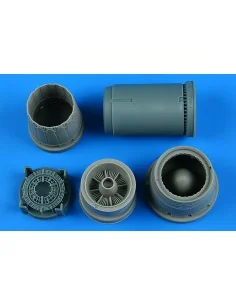 F-16I Sufa exhaust nozzle - opened for GWH, 1/48 - Aires 4944