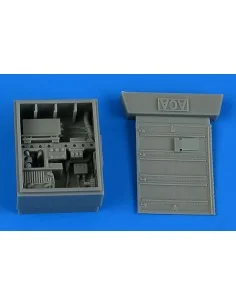 A-10C Thunderbolt II electronic bay for Academy, 1/48 - Aires 4946
