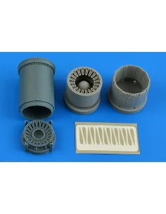 F-16C/N/CJ Block 50 exhaust nozzle - opened for Tamiya, 1/48 - Aire...