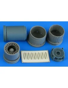 [NO_DESC] Mitsubishi F-2A/B exhaust nozzle - opened for Hasegawa, 1...