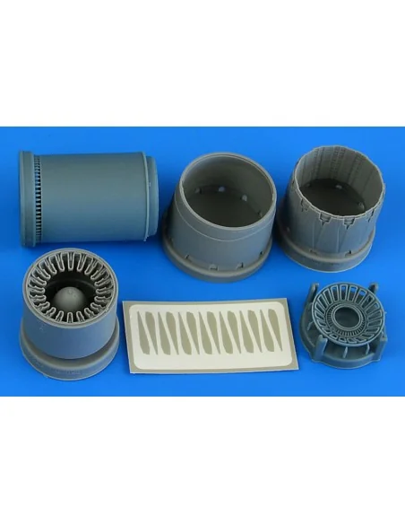 Mitsubishi F-2A/B exhaust nozzle - opened for Hasegawa, 1/48 - Aire...