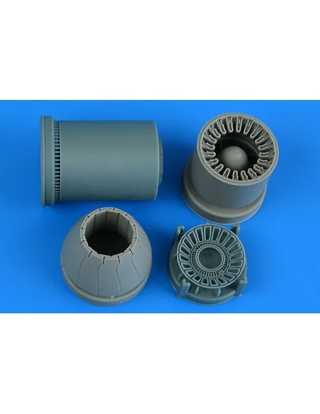 F-16C/D Block 30/40/50 exhaust nozzle - closed for Kinetic, 1/48 - ...