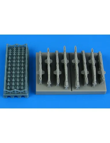 A-37 Dragonfly pylons for Trumpeter, 1/48 - Aires 4955