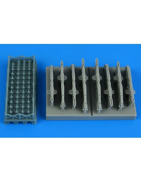A-37 Dragonfly pylons for Trumpeter, 1/48 - Aires 4955