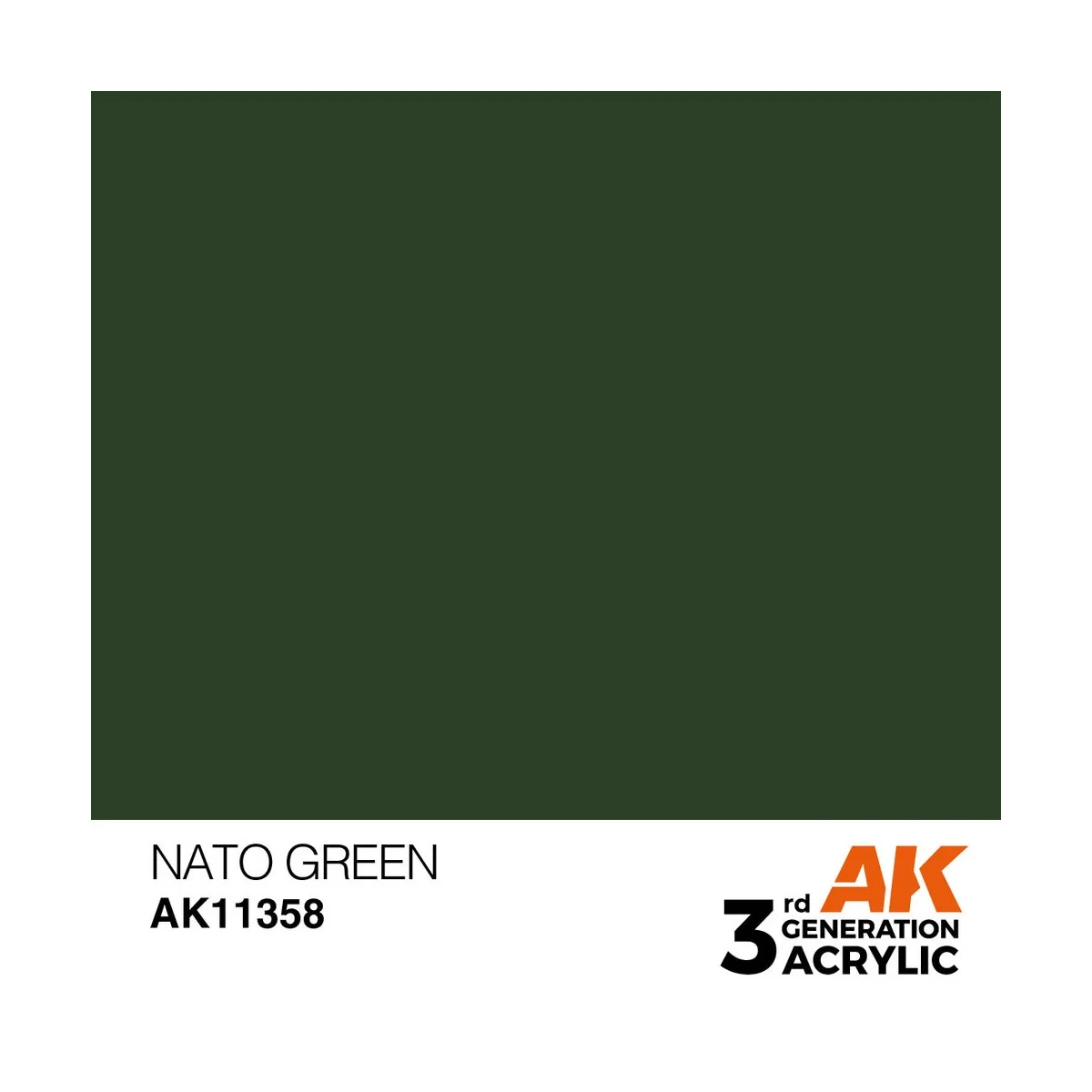 NATO Green - AK Interactive AK11358 NATO Green - AK Interactive AK11358