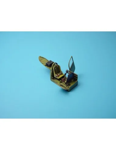 P-39Q/N Airacobra Cockpit Set, 1/72 - Aires 7044