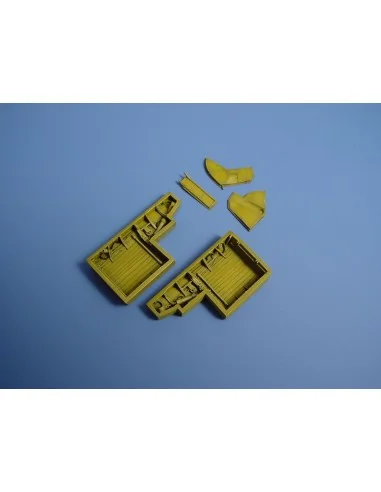 P-47 Thunderbolt wheel bays for ACADEMY, 1/72 - Aires 7055
