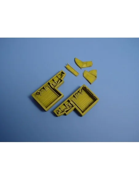 P-47 Thunderbolt wheel bays for ACADEMY, 1/72 - Aires 7055
