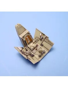Messerschmitt Bf 109E-3/E-4 Cockpit Set, 1/72 - Aires 7081