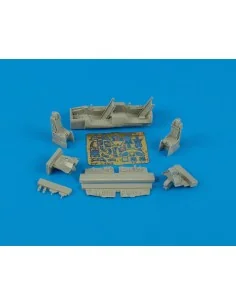 [NO_DESC] F-16D Fightning Falcon cockpit set Für Hasegawa Bausatz.,... 2