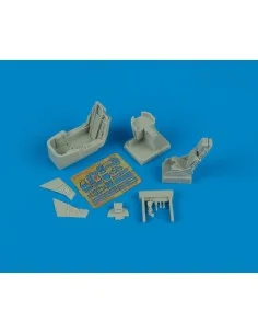 AV-8B Harrier II cockpit set Für Hasegawa Bausatz., 1/72 - Aires 7173