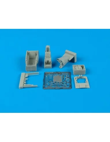 F/A-18A Hornet cockpit set für Hasegawa Bausatz, 1/72 - Aires 7174