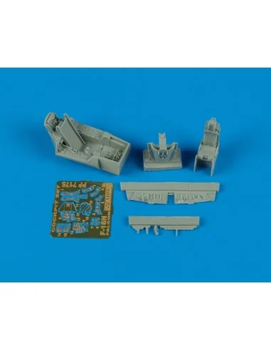 F-16N Aggressor Cockpit Set für Hasegawa-Bausatz, 1/72 - Aires 7175