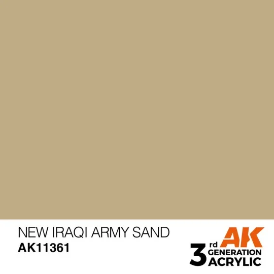 New Iraqi Army Sand - AK Interactive AK11361