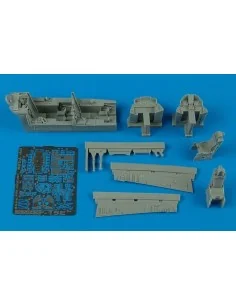 F-15E Strike Eagle cockpit set für Academy Bausatz, 1/72 - Aires 7189