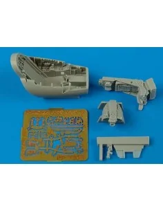 J35Ö Draken cockpit set for Hasegawa/Revell kit, 1/72 - Aires 7202