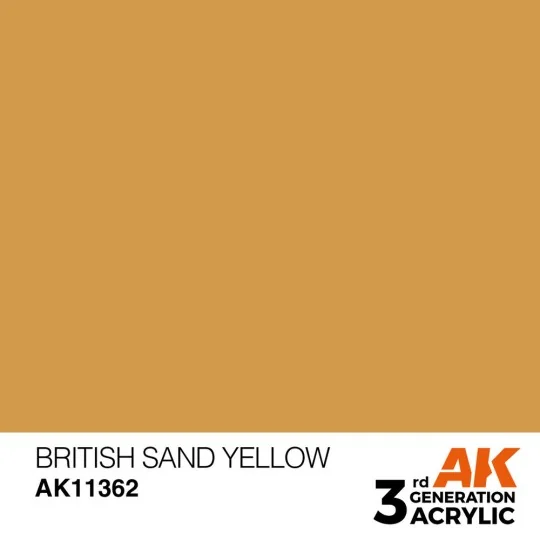 British Sand Yellow - AK Interactive AK11362