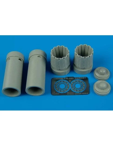 F/A-18C exhaust nozzles - opened für Academy Bausatz, 1/72 - Aires ...