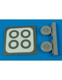 Mi-17 Hip H wheels & paint masks für Trumpeter Bausatz, 1/72 - Aire...