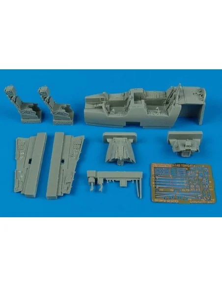F-14D Tomcat cockpit set Für Hasegawa Bausatz, 1/72 - Aires 7220