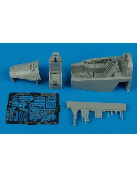 A-7D Corsiar II cockpit set für Hobby Boss Bausatz, 1/72 - Aires 7230
