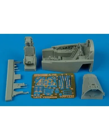 [NO_DESC] A-7E Corsiar II (late v.) cockpit set, 1/72 - Aires 7232
