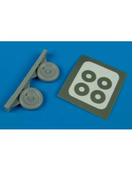 Fw 190A-5/A-9 wheels & paint masks, 1/72 - Aires 7237