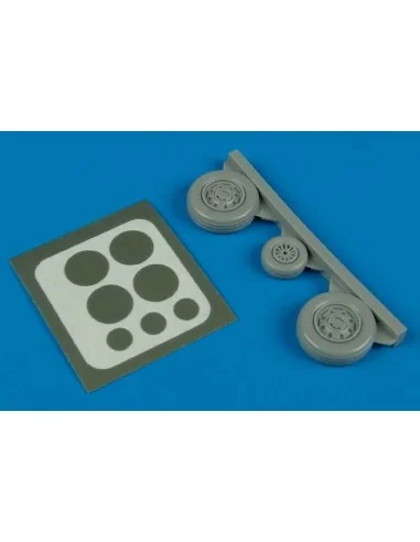 F-105 Thunderchief wheels & paint masks, 1/72 - Aires 7240