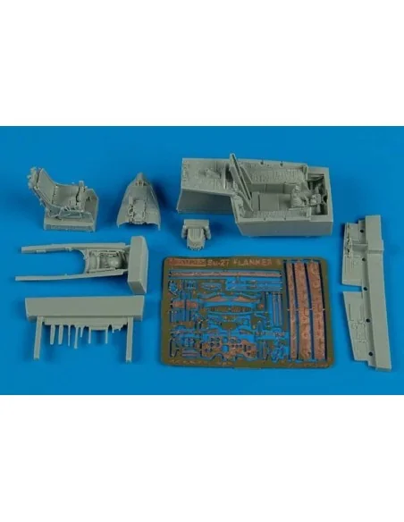 Su-27 Flanker B cockpit set (HAS), 1/72 - Aires 7249