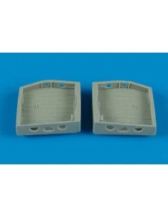 P-40 wheel bay for Academy, 1/72 - Aires 7253
