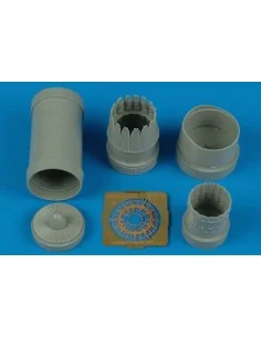 F-16l Sufa exhaust nozzle for Hasegawa, 1/72 - Aires 7255