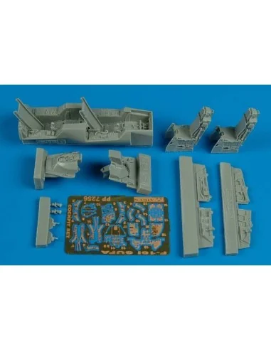 F-16l Sufa cockpit set for Hasegawa, 1/72 - Aires 7256