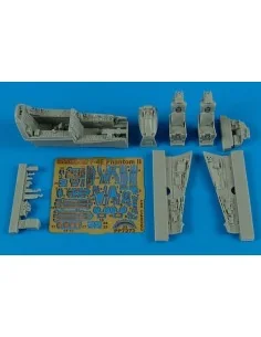 F-4E Phantom II cockpit set for Hasegawa, 1/72 - Aires 7272
