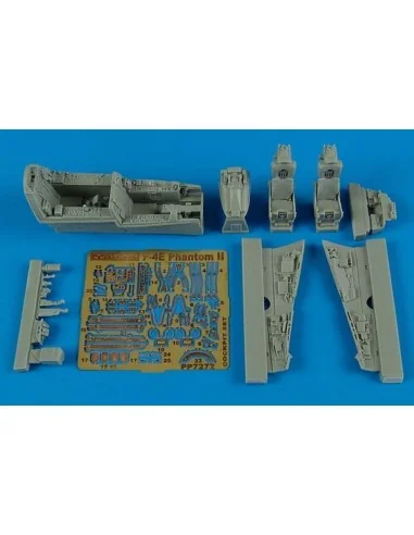 F-4E Phantom II cockpit set for Hasegawa, 1/72 - Aires 7272