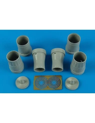 Su-27 Flanker B exhaust nozzles for TRU, 1/72 - Aires 7281