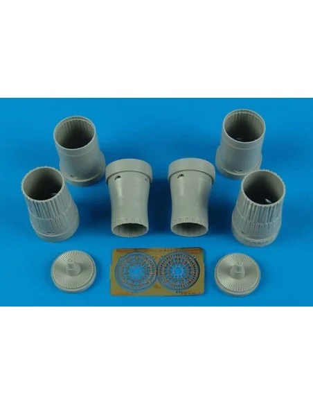 Su-27 Flanker B exhaust nozzles for TRU, 1/72 - Aires 7281