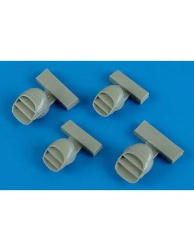 Harrier FRS.1/GR.3/AV-8A exhaust nozzles, 1/72 - Aires 7285