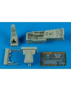 F/A-18E Super Hornet cockpit set f.Haseg, 1/72 - Aires 7288